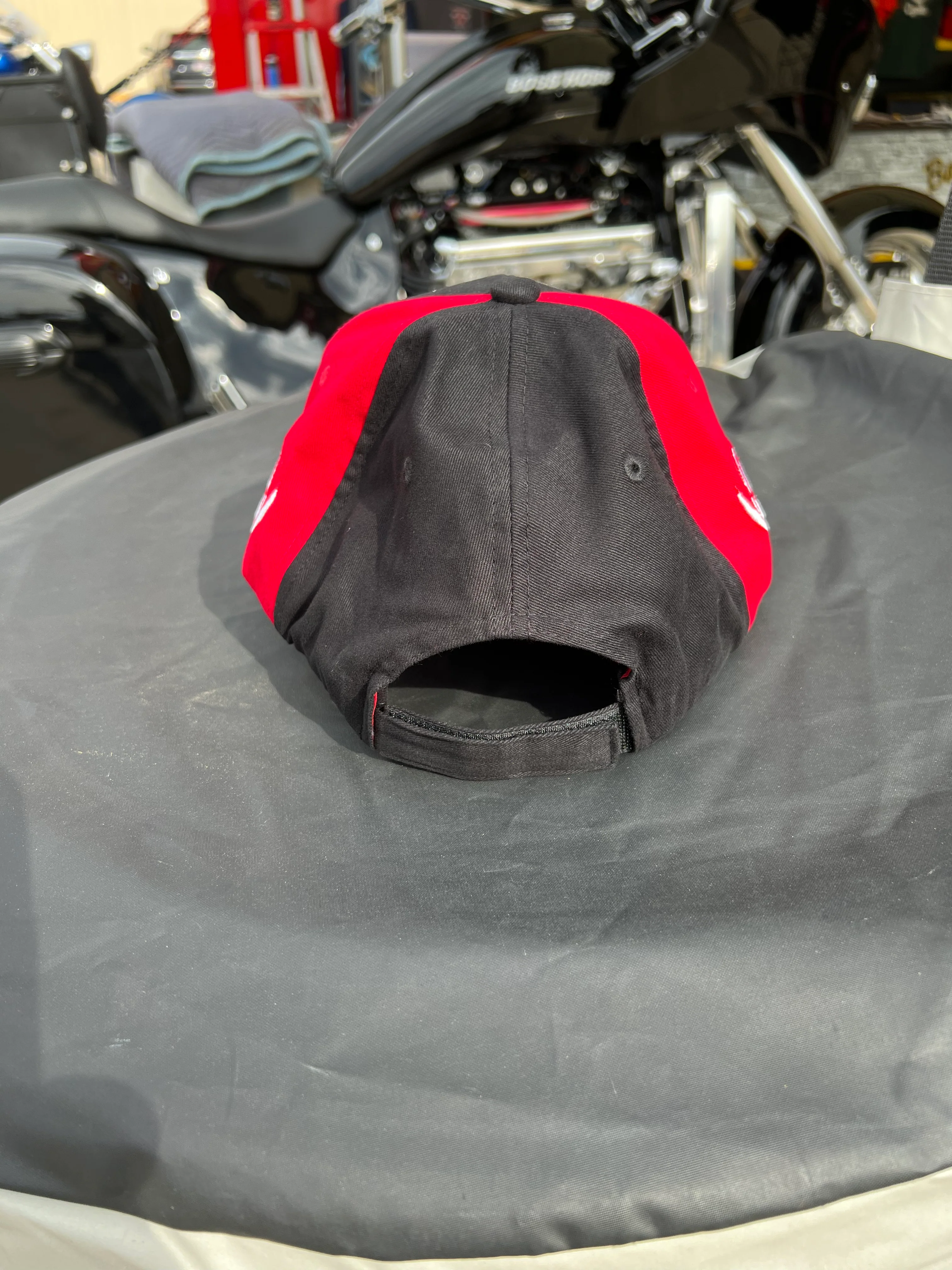 Boss Hoss Racing Flame Hat w/ Rockin BH - Image 3