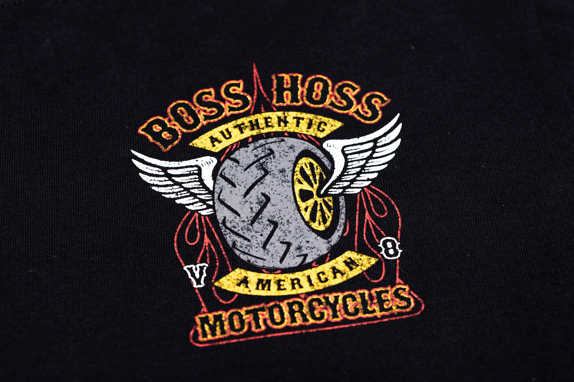 Classic Winged Tire Long Sleeve Tee - Image 3