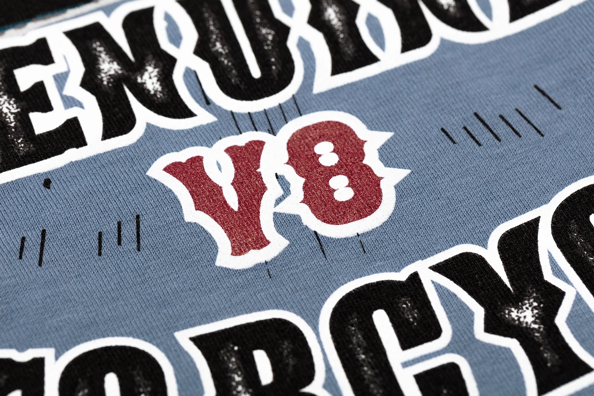 Genuine V8 Machines Tank Top Blue - Image 5