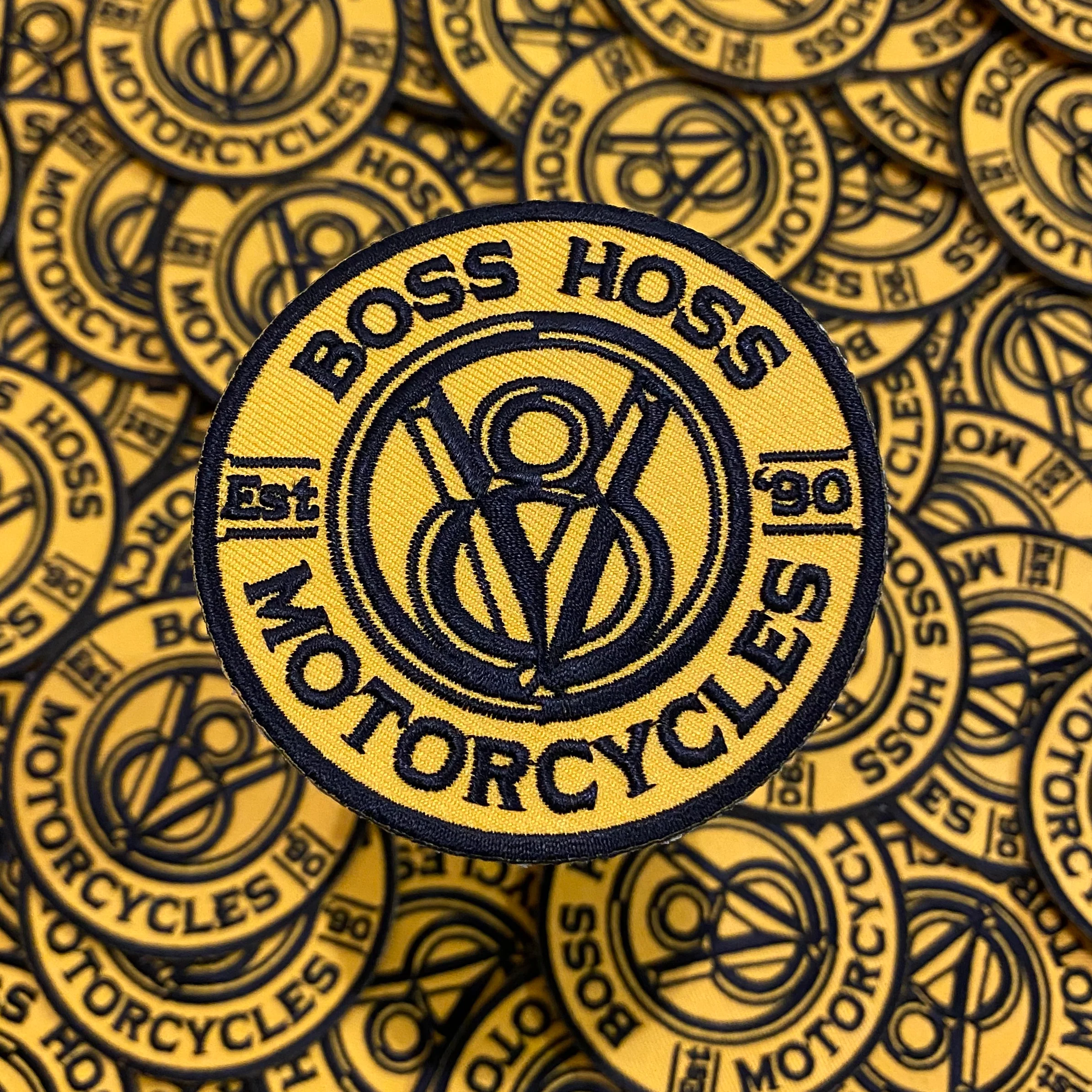 Embroidered Circle Icon Patch - Image 3