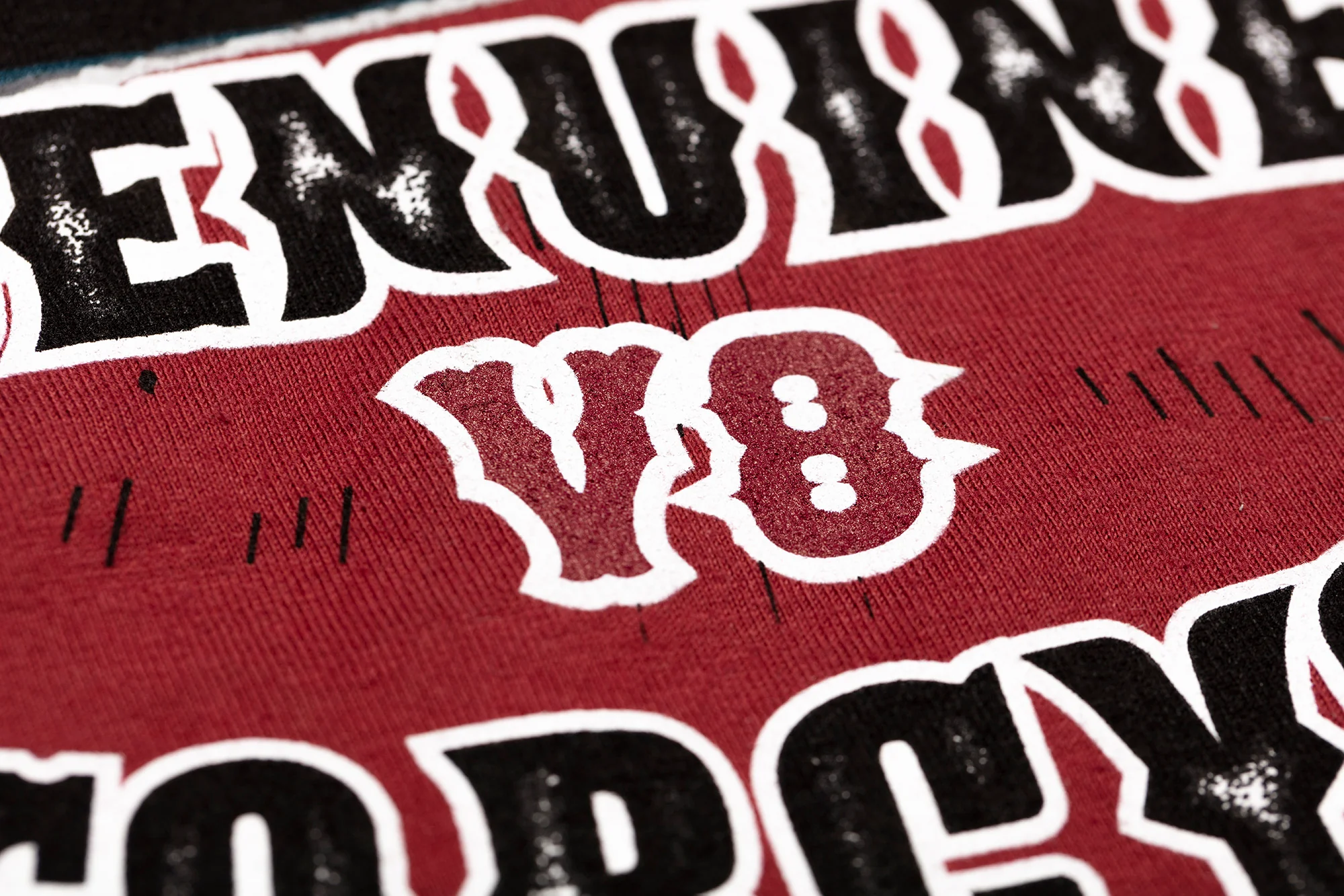 Genuine V8 Machines Tank Top Red - Image 3